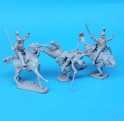 0894-s 1810 - 1815: Französische Karabiniers (stürzend) - 1/72