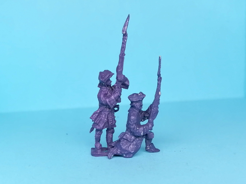 1688 - 1714: Musketiere in Bereitschaft