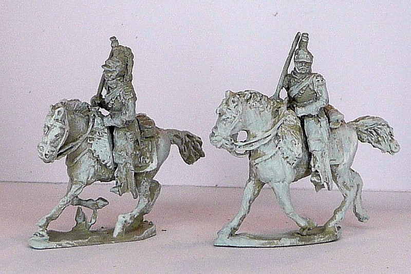0541-e 1805 - 1815: Französische Kürassiere trabend - 1/72