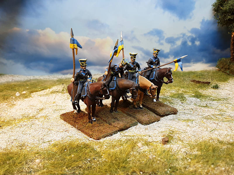 1815: Braunschweiger Ulanen - Mannschaft (abwartend) - 1/72