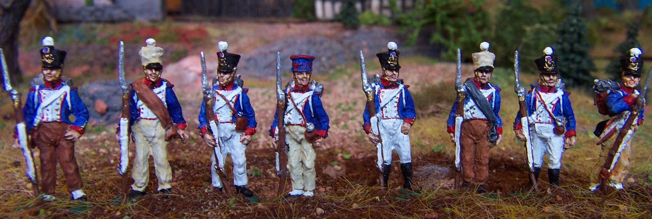 0368 Französische Füsiliere in Felduniform (1812 - 1815)