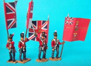 x0107 Britische Fahnenträger der Garde (1814 - 1815)