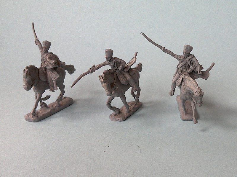 Preußische Husaren galoppierend (1812 - 1815)