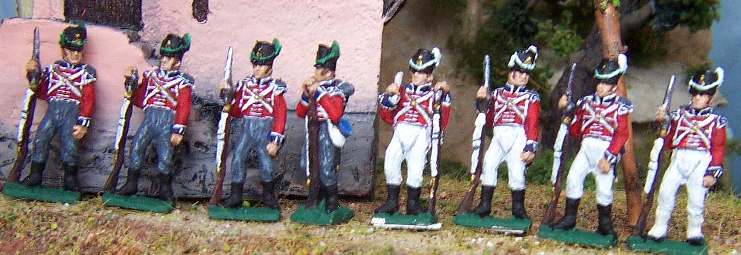 1814 - 1815: Britische Garde - Flanken-Kompanie (1814 - 1815)