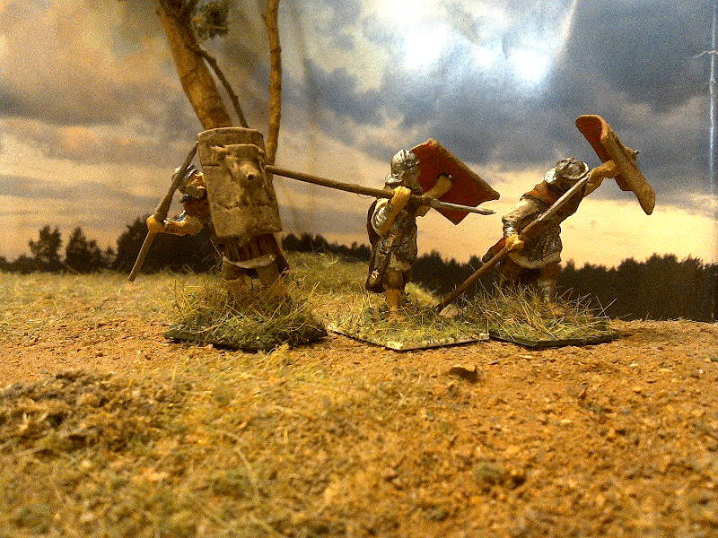 Römische Legionäre marschierend  (2 AD)