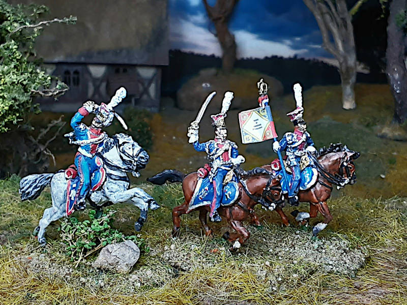 1809 - 1815: Französische Chevau-Legers Lanciers de la Garde - 1/72t