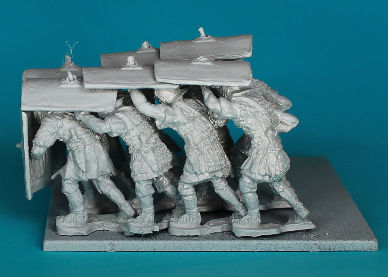 Römische Testudo - Legionäre (1 - 2 AD)