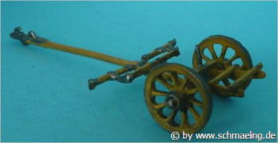 07054-s 1750- 1815: Protze für die Österreichische 3- und 6-Pfund-Kanone (1/72)