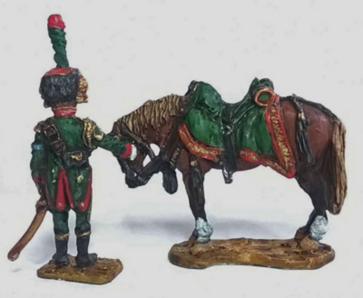 Französischer Aide de Camp mit Pelzmütze (1808 - 1815)