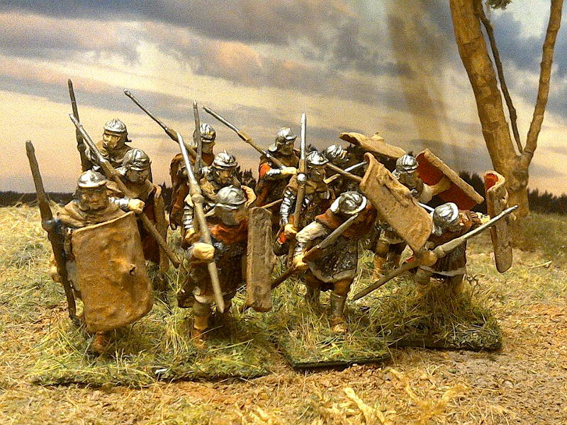 Römische Legionäre (Daker-/Markomannen-Feldzüge - 2 AD)
