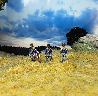 0831-s 1813 - 1815: Preußische Füsiliere - Command Set - 1/72