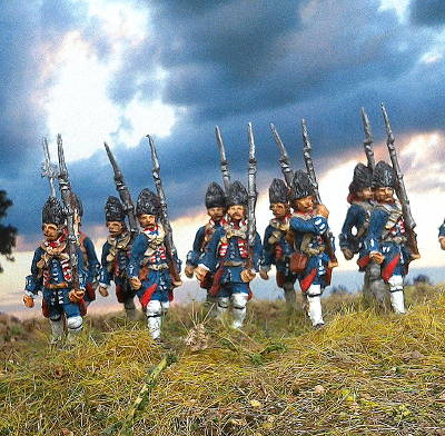 Französische Linieninfanterie - Grenadiere (1740 - 1763)