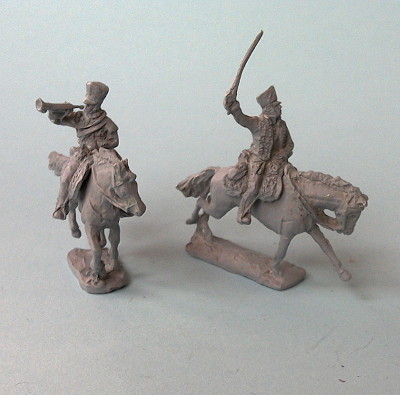 Preußische Husaren im Angriff (1812 - 1815)