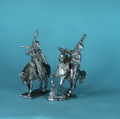 0698-s Französische Husaren - Elitekompanie (mit Kolpak)