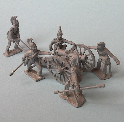 Russische Reitende Artillerie inkl. 12-Pfund-Kanone (1812 - 1815)