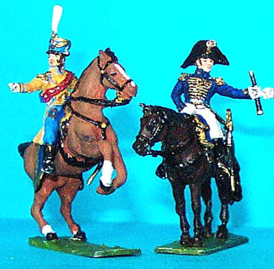 0246-s 1808 - 1815: Marshall Soult mit Adjutant