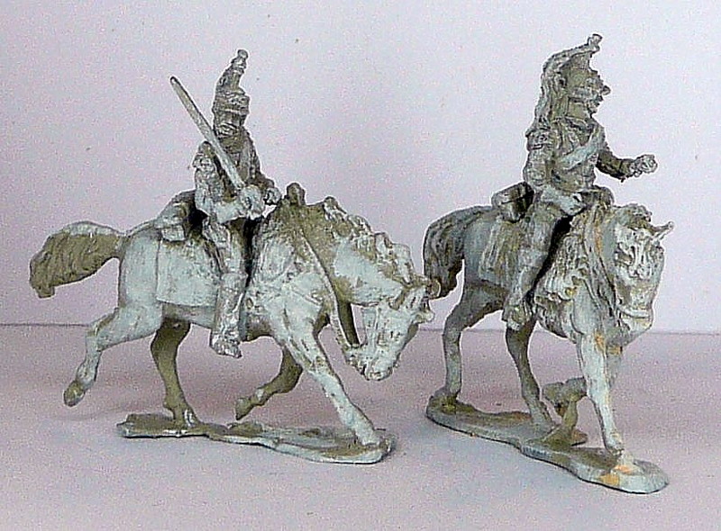 Französische Kürassiere trabend (1805 - 1815)