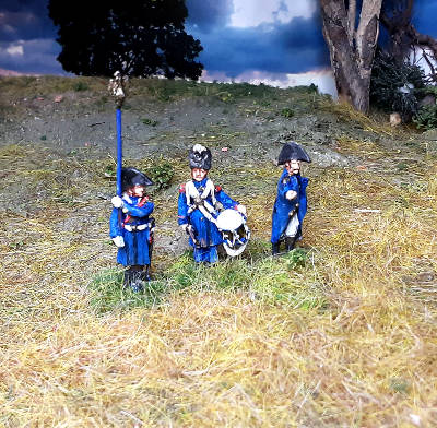 0816-s 1805 - 1815: Französische Chasseure der Alten Garde - Command Set