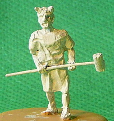 1 - 2 AD: Römischer Gladiatorenkampf - Charon 