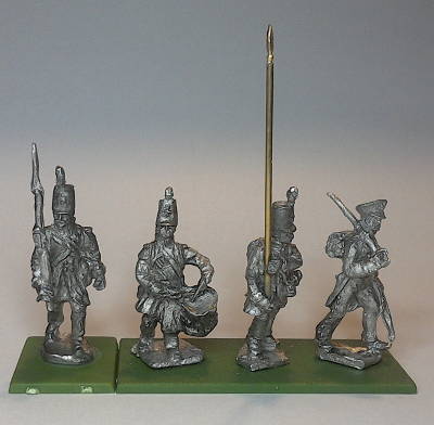 Preußische Landwehr - 2. Schlesisches Regiment - Command Set
