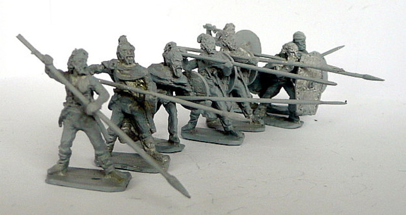 Germanische Stammeskrieger (abwehrend)