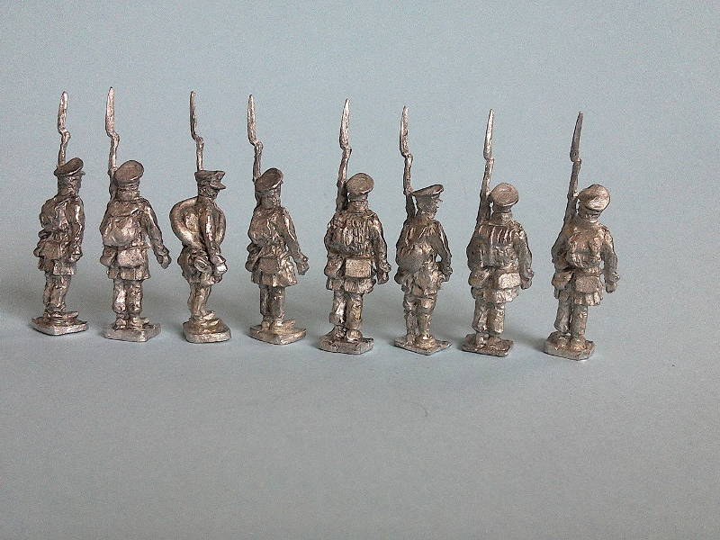 Preußische Landwehr (die Muskete geschultert)