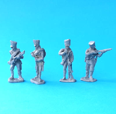 0814-s 1813 - 1815: Preußische Jäger (plänkelnd)