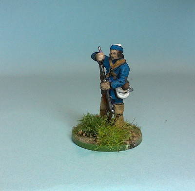 French Companie de la Marine - Soldat stehend (French and Indian War)