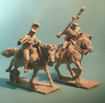 1814: Französisches 2. Eclaireur Regiment - Command Set