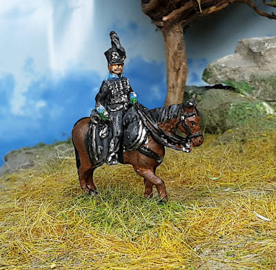 1810 - 1815: Braunschweiger Leibbataillon - Bataillonskommandeur (zu Pferd)- 1/72