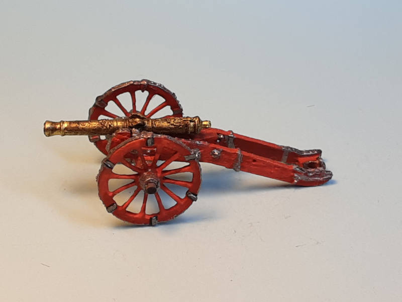 1740 - 1770: Französische 4-Pfund-Kanone (Vallière-System) - 1/72