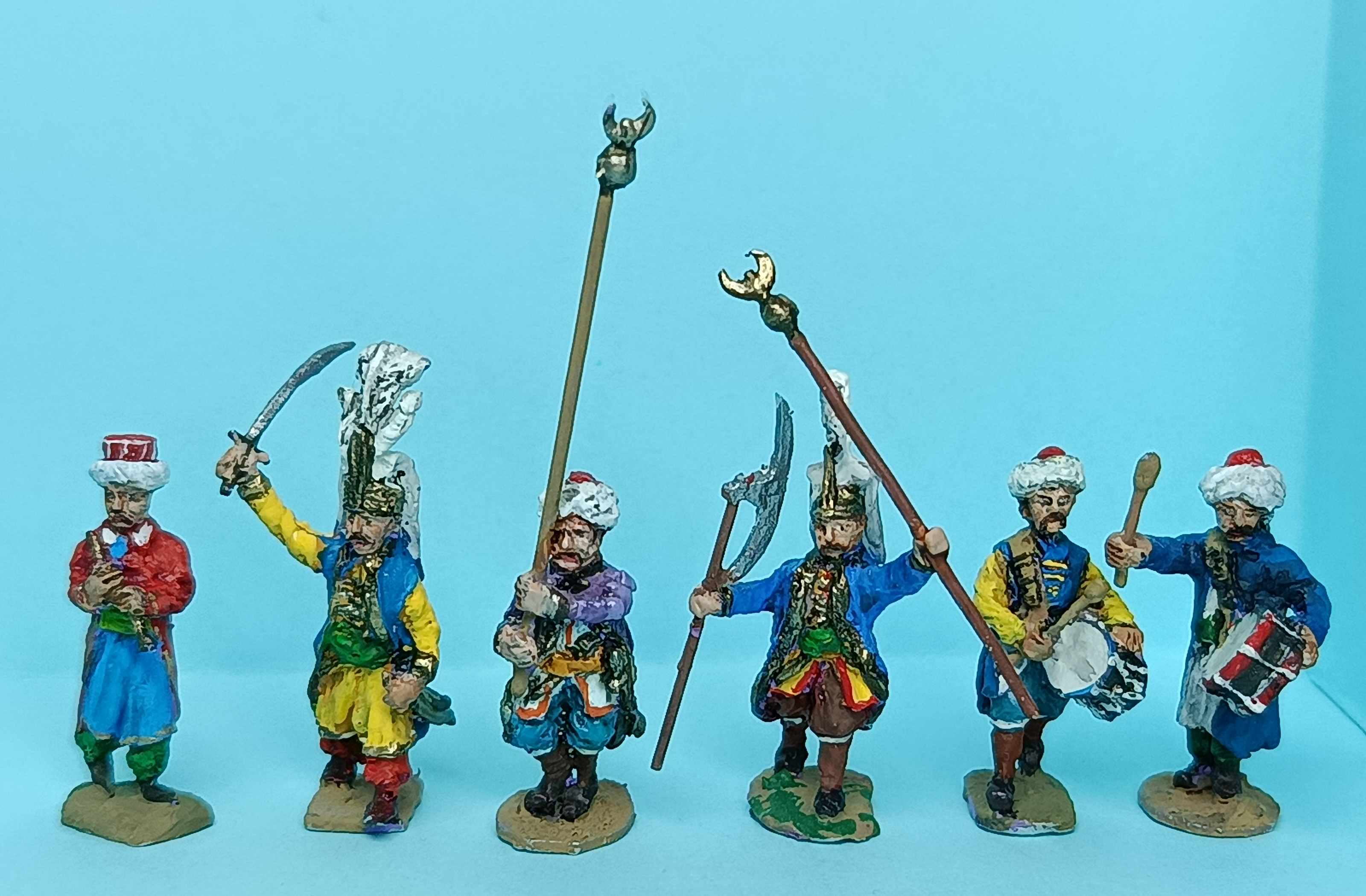Türkische Janitscharen - Infanterie - Command Set
