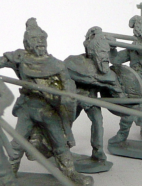 Germanische Stammeskrieger (abwehrend)