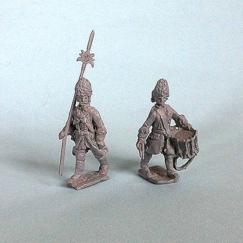 Französische Linieninfanterie - Grenadiere - Command Set