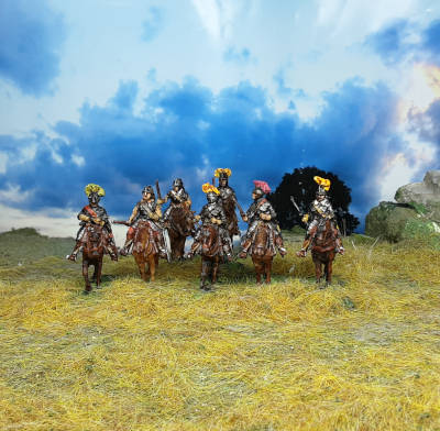 3012-s 1618 - 1648: Kürassiere mit Helm - 1/72