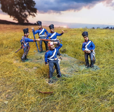 0272-s 1813 - 1815: Preußische reitende Linienartillerie - 1/72