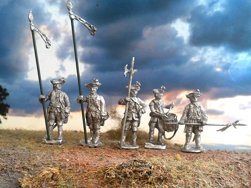 Deutsch-Österreichische Linieninfanterie - Command Set (1740 - 1763)