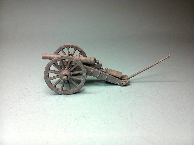 1805 - 1807: Russische leichte 6-Pfund-Kanone (Arakacheev-System)