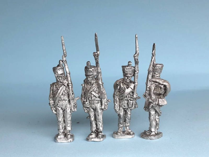 1810 -1813: Sächsische Musketiere (stehend) - 1/72