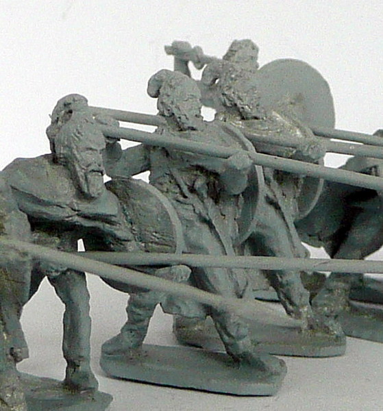 Germanische Stammeskrieger (abwehrend)