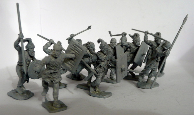 A-166 1 - 3 AD: Germanische Stammeskrieger