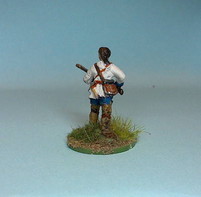 French Companie de la Marine - Soldat in Bereitschaft (1754 - 1763)