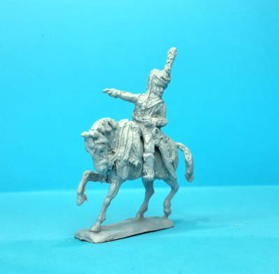 0805-s 1805 - 1815: Französischer Major der Husaren (zu Pferd)