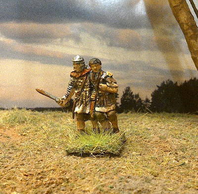 Römischer verwundeter Legionär (2 AD)