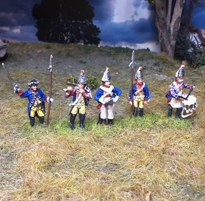 1740 - 1763: Preußische Grenadiere - Command Set 