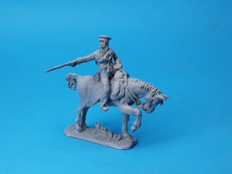 1815: Braunschweiger - Oberst von Herzberg (zu Pferd) - 1/72