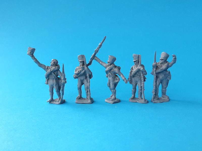 1813 - 1815: Preußische Linieninfanterie (abwartend)