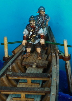 Römische Bootsbesatzung