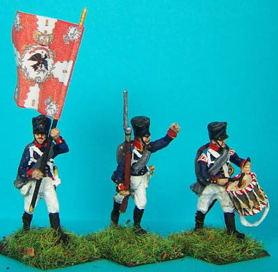 0348-s Preußische Linieninfanterie - Unteroffiziere (1813 - 1815)