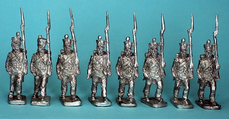 0279-c5648610d198e8 Französische Füsiliere im Angriffsmarsch (1807 - 1814)